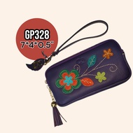 GPBAGS รุ่น GP328 กระเป๋าสตางค์หนังชามัวส์กระเป๋าถือ