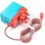 Nintendo Swithch/Switch Lite/Switch Dock/Switch OLED/Switch Pro PD 39W 15V 2.6A Type C Adapter Charg