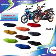 Cover Sarung Pembungkus Bungkus Pelindung Kain Kulit Jaring Aksesoris Variasi Jok Motor Satria Fu So