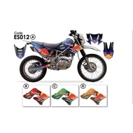 Kawasaki KLX 150 KLX150 body sticker decal (custom)(012)