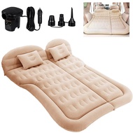 SAYGOGO SUV Air Mattress Camping Bed Cushion Pillow - Inflatable Thickened Car Air Bed Mattress with