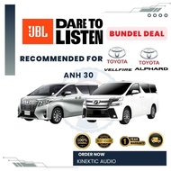 [ALPHARD/VELLFIRE ANH30] JBL CLUB 9600C + JBL STAGE3 607CF COMPONENT CAR SPEAKER FOR ALPHARD VELLFIR