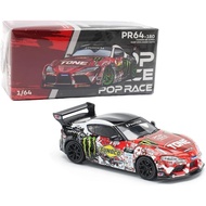1: Diecast Car Model Compatible with Pandem Toyota GR Supra D1 GP 2024 DAIGO Saito Limited Edition b