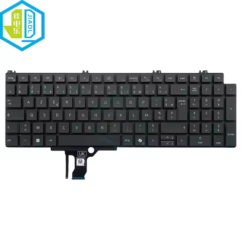 FR GR LA UI UK Laptop Backlit Keyboard For Dell Pro 16 Plus PB16250 PB16255 P135F PC16250 PC16255 0Y