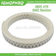 300pcs 0805 SMD Resistor 47 ohm Chip Resistor 1/8W 47R ohms 0805-47R