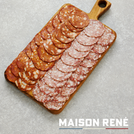 Assorted Salamis Saucisson sec Sliced Chorizo Cold Cut 700 g 10 Packs (Chorizo 5 & Saucisson 5)