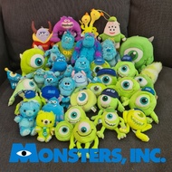 Keychain Monster Doll Ink Sally van mike (Monster Inc.) Size 3-7" Inches Japanese Work Used