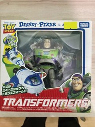 TAKARA TOMY DISNEY PIXAR LABEL TRANSFORMERS 巴斯光年