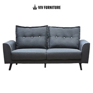 Fabric Sofa – 1 Seater, 2 Seater, 3 Seater – Dual toned – Available in many colours – Dominic Sofa