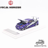 Focal Horizon FH 1:64 Skyline R34 Ryohe's Gifted "Violet Storm" Limited999 Diecast Model Car