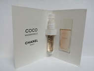 Chanel coco mademoiselle edt 香奈兒可可小姐淡香水2ml mini tester sample travel 版仔 small perfume