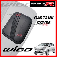 Toyota Wigo 2014 to 2023 Gas Tank Cover Matte Black Garnish 2015 2016 2017 2018 2019 2020 2021 ( Car