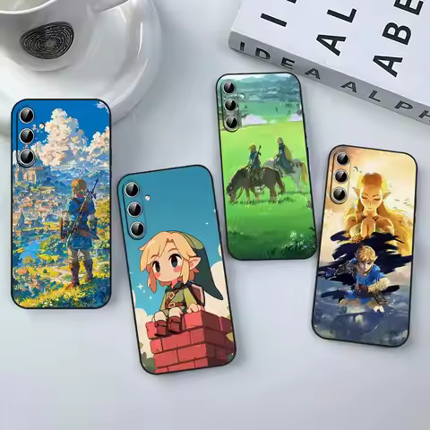Cool T-The Legend Of Zelda Phone Case For Samsung S24/S25/S22 S30/A51 52/Lite/Ultra/5G/Plus/FE - Sli