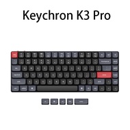 Keychron K3 Pro A Wireless QMK/VIA Custom Mechanical Keyboard Low Profile 75% Layout White Backlight