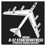 Boeing B-52 Stratofortress Strategic Bomber Aircraft, Cutting Sticker