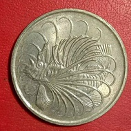 koin asing 50 cents Singapura 1981 TP 2893