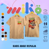 Fashion Toy Story Woody & Buzz Lightyear T-Shirt for Kids and Teenagers | Animated Distro | Cotton C