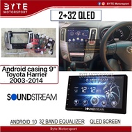 2+32 Toyota Harrier / RX330 2003-2014 🕷️ Soundstream QLED Touch Screen Full HD Car Android Player 🕷️