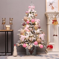 120cmChristmas Tree PackagepeSnow Tree Flocking South Korea Luxury Pink Homechristmas tree