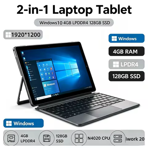 10.1 inch 4GB RAM 128GB ROM Cube iwork20 Laptop Tablet PC IPS Display CPU Intel Core N4020 CPU Intel