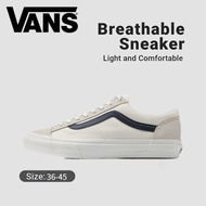 1 Vans Style 36 Comfortable Hundred Towers Sneakers Low Top Unisex White And Blue Kasut Lelaki Kasut