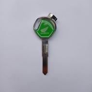 KUNCI MOTOR BEAT VARIO SCOOPY GENIO MEGAPRO VERZA DLL FULL METAL LAPIS CROME bahan kunci duplikat ho