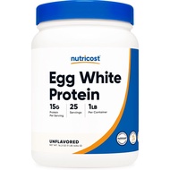 Nutrient-Dense Egg White Protein: Elevate your protein intake with Nutricost's Egg White Protein Pow