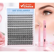Spider Lash Clusters, Wispy Breeze Eyelash Clusters DD Curly Spider Lash Clusters, Wispy Breeze Eyel