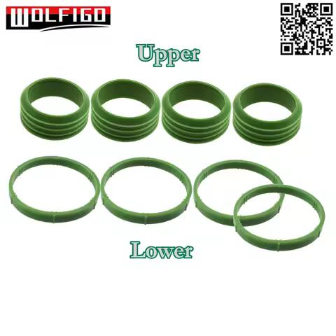 06A133227B Upper Lower Intake Manifold Housing Gasket For VW Golf 4 5 6 Skoda Octavia 1 2 A5 Audi A3