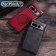 Casing For Google Pixel8 Pixel 8 7 Pro 8A 7A 7Pro 8Pro Pixel8Pro Pixel7Pro Pixel7a 5G Luxury Leather