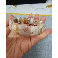 Sakura Agate Bracelet