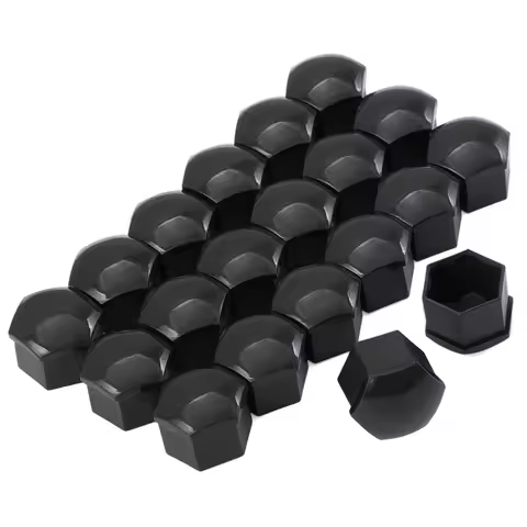 17mm Car Wheel Nut Caps Protection Covers Accessories for Audi Q2 Q3 Q5 Q7 BMW X1 X3 X5 X7 Mercedes