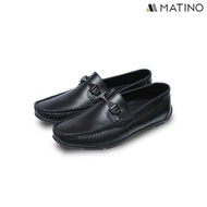 MATINO SHOES รองเท้าชายหนังแท้ รุ่น MC/S 2204 BLACK/BROWN