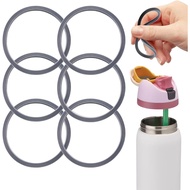 Alovexiong 6 Keping Gasket Pengganti untuk Owala FreeSip 24oz 32oz, Cincin O Silikon Penutup Botol A
