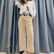 ANVERS | Women Palazo Soft Cotton Wide Leg Pants P0003