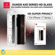 XUNDD Anti-Spy Privacy Tempered Glass for iP 17 Pro Max/iP 17 Pro/iP 17/iP Air/16 Pro Max/16 Pro/16 