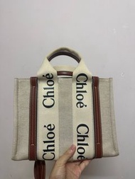 Chloe Woody Tote Bag Mini 有肩帶