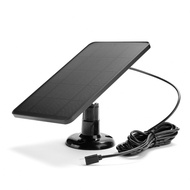 Solar Panel for Security Camera IP6 Waterproof 360 Degrees Adjustable Continuous Power with 10W 5V C
