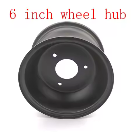 ATV 3 hole Vacuum rims 6 inch wheel hub use 145/70-6 13x5.00-6 13x6.50-6 tire tyre for 110-125cc Go-
