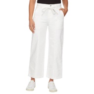HUDSON White JEANS WIDE-LEG Style WOMEN WIDE LEG BELTED (B1901)