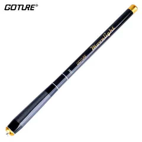 Goture Moonlight Telescopic rod Portable High Carbon Mini Hard Fishing Pole Short Winter Ice Fishing