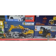 DOUBLE E Volvo RC Excavator 17 Channel 3 in 1 Construction Toys