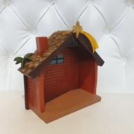 Nativity Stable Big House #1 9 x 18 x 20 cm for Nativity / Belen Manger For the Holiday Religious It