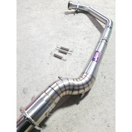 Original Sonic Exhaust Pipe Cbr300 Engine There Is O2 Sensor Holes.
