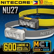 Popular Discounts Nitecore NU27 Headlamp - 600 Lumens - Multiple Color Temperatures - Diffusing Sack