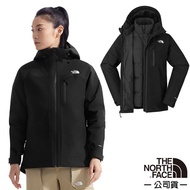 [The North Face The Face] Women's Two-Piece Warm Windproof Hooded Waterproof Jacket DRYVENT Down Spa