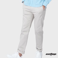 GALLOP : Mens Wear Chino Striped Pants กางเกงขายาว รุ่น ผ้าทอริ้ว GL9009 สี Ivory - งาช้าง / ราคาปรกติ 1690.-