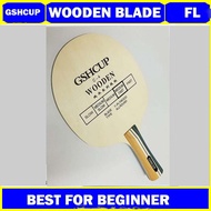 GSHCUP C-4 Wooden Blade Best for Beginner Basic Skills Training PING PONG KAYU TABLE TENNIS BAT
