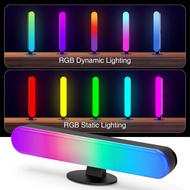 1/2Pcs Smart LED Light Bar,16 Million Colors Changing TV Light Bar with Remote &APP Control Timing F