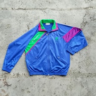 Vintage 90s Track Jacket Lotto x Motorola Retro Tracksuit Classic 80s